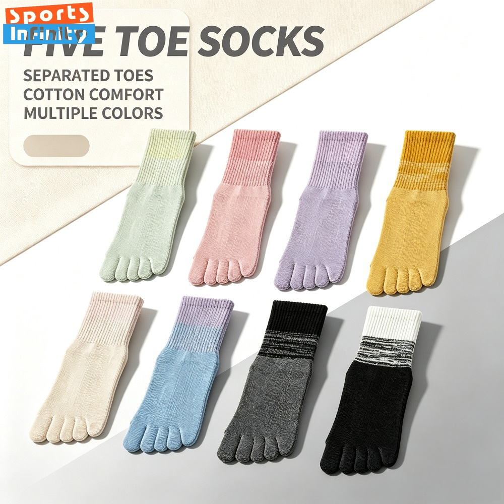 Pilates Yoga And Gym - Toe Yoga Socks for Women Anti