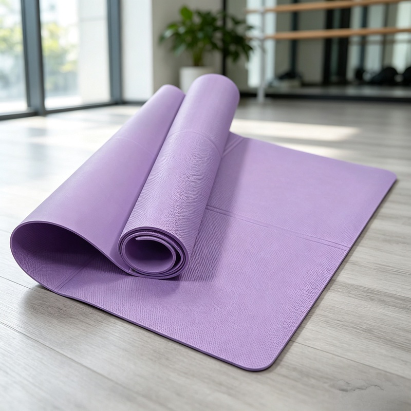 Pilates Yoga Mat Thickness - 4mm Thick Non‑Slip Yoga Exercise Mat,