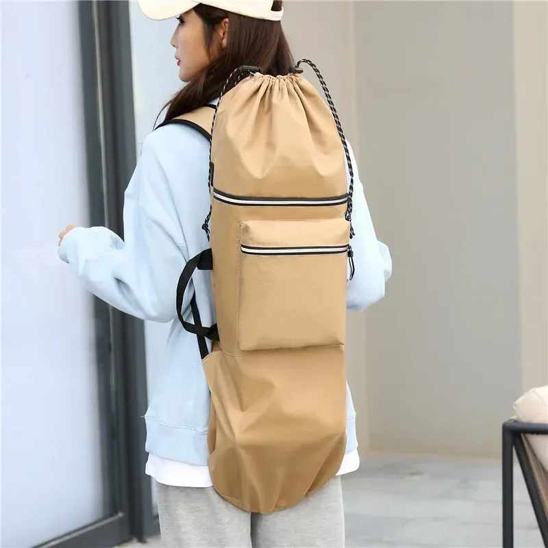 Pilates Yoga Bag - Skateboard Bag Double Rocker Lightweight Waterproof
