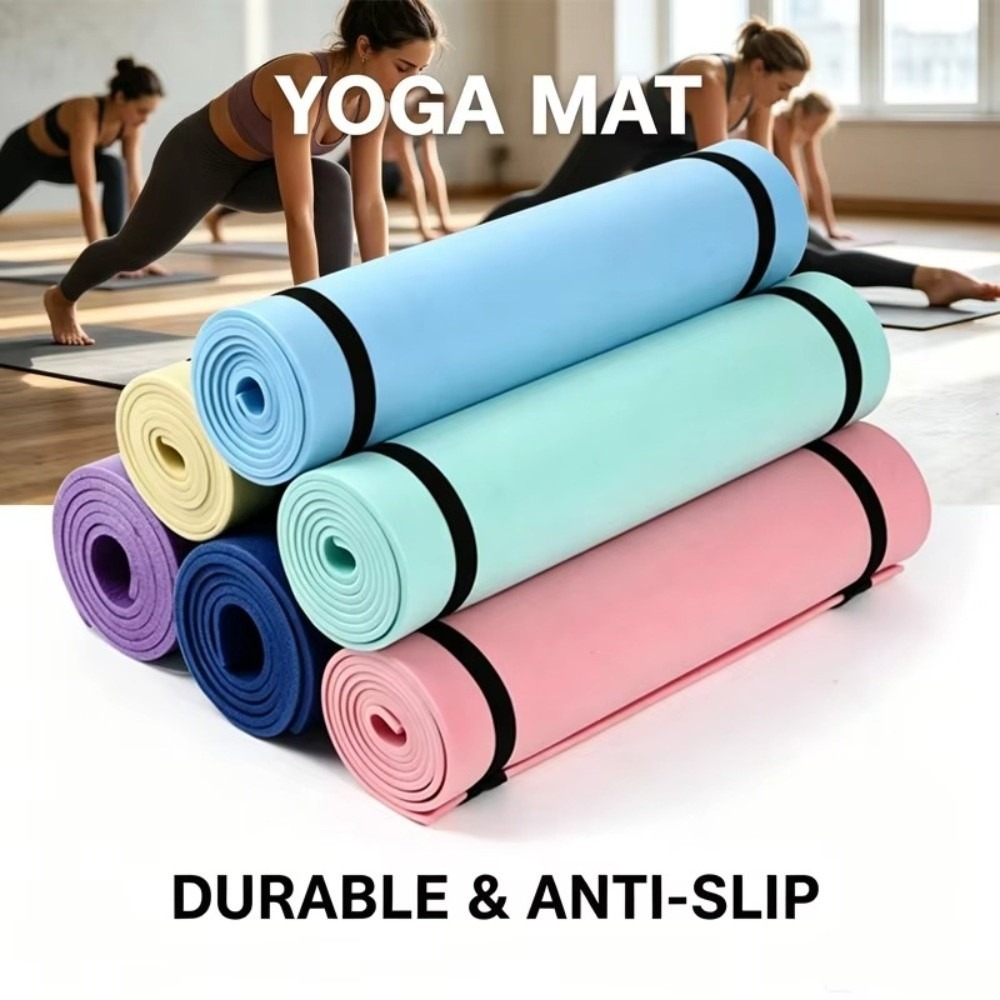 180×50cm Multicolor EVA Non-Sl - Pilates Yoga Mat Thickness recension och pris