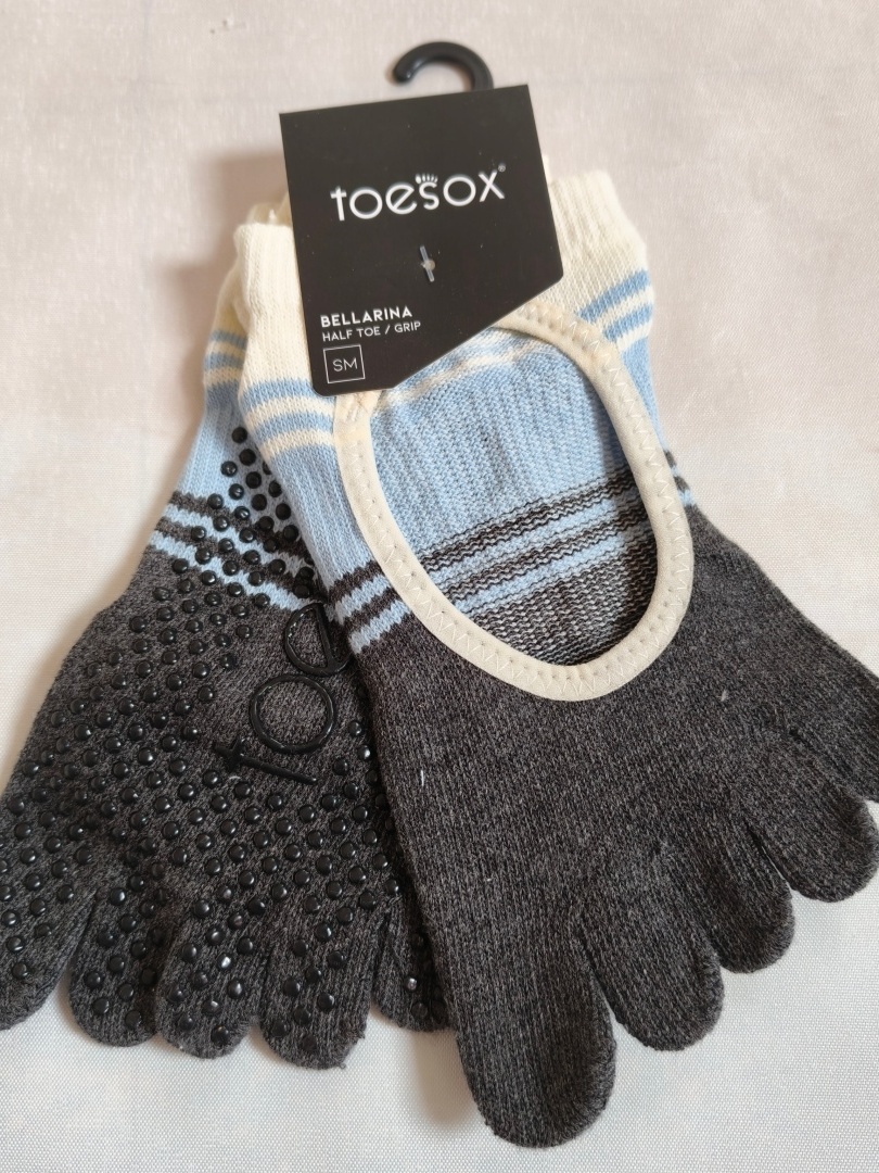 Toesox Yoga Five-Toe Socks Men - Pilates Yoga And Gym recension och pris