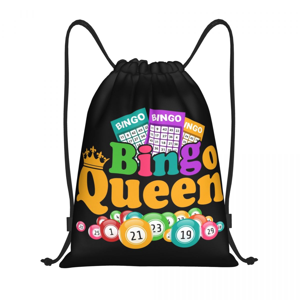 Custom Bingo Queen Game Lover  - Pilates Yoga Bag recension och pris