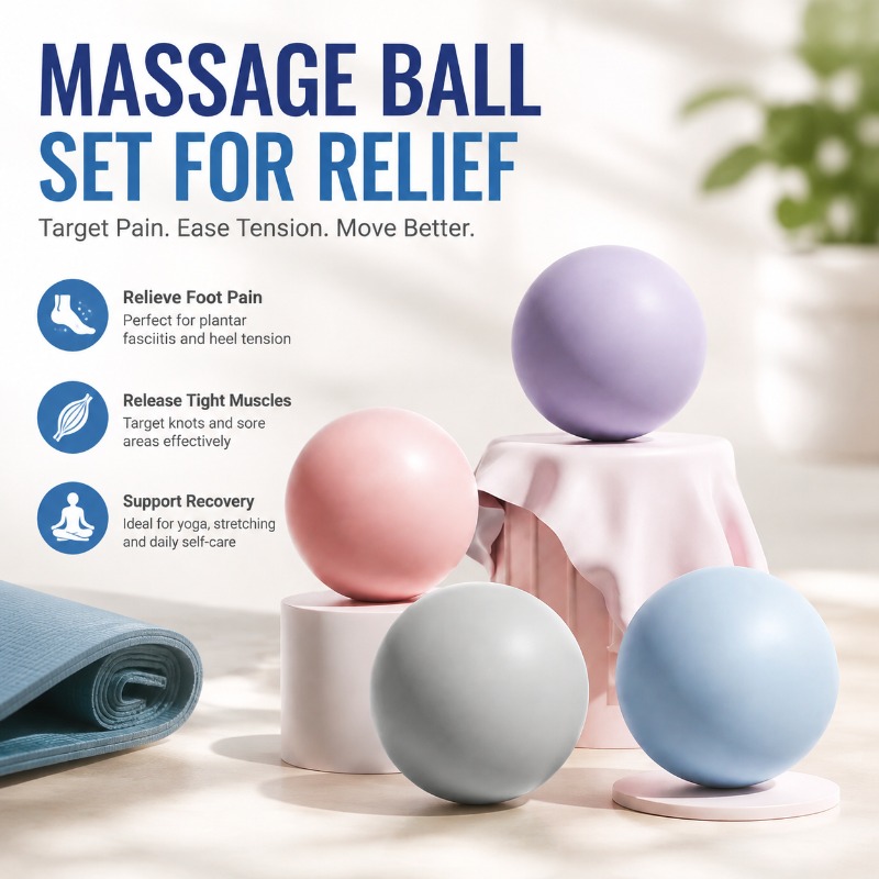 Silicone Fitness Fascia Ball S - Pilates Yoga Equipment recension och pris