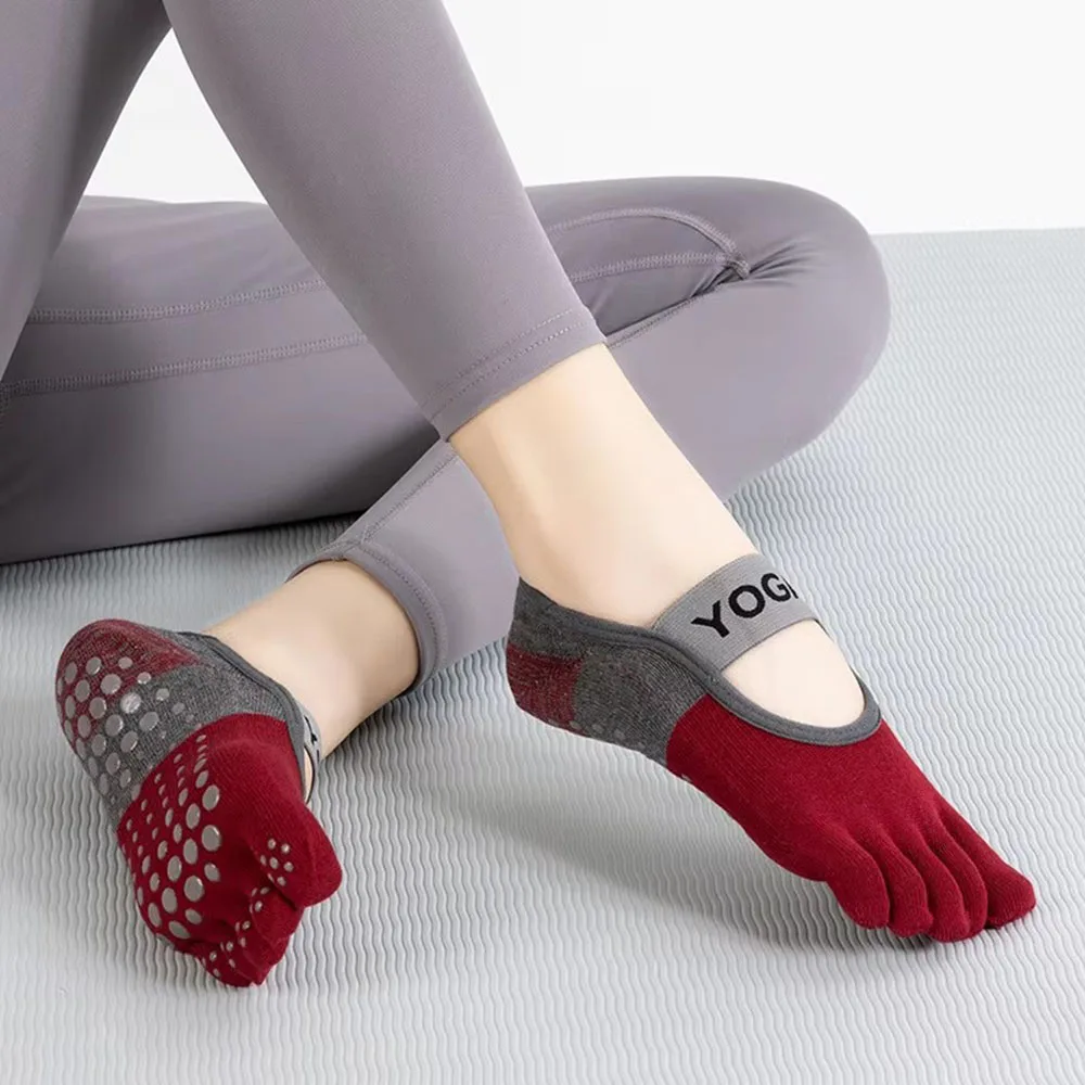 1 Pair of Women's Five Finger  - Youtube Yoga Pilates recension och pris