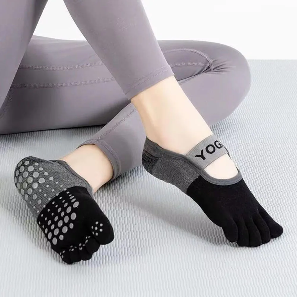 1 Pair of Women's Five Finger  - Youtube Yoga Pilates recension och pris