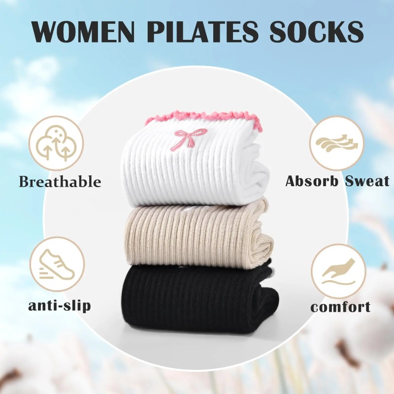Professional Yoga Socks, Cotto - Pilates & Yoga With Harna recension och pris