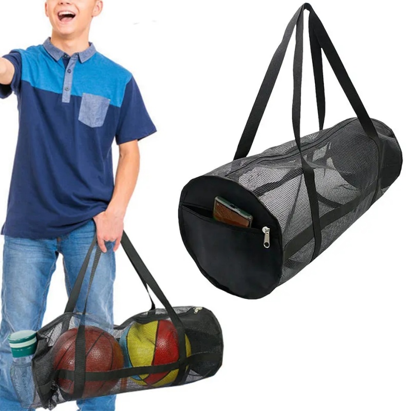 Large Capacity Mesh Carry Bag  - Pilates Yoga Bag recension och pris