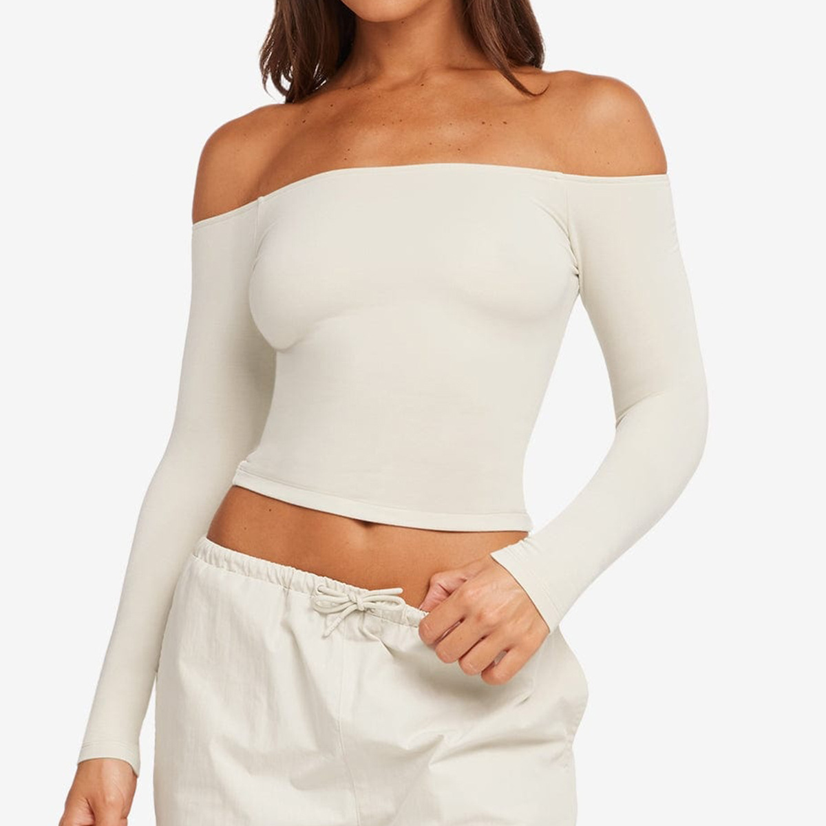 Women Yoga Shirt Off Shoulder  - Pilates Yoga And Gym recension och pris