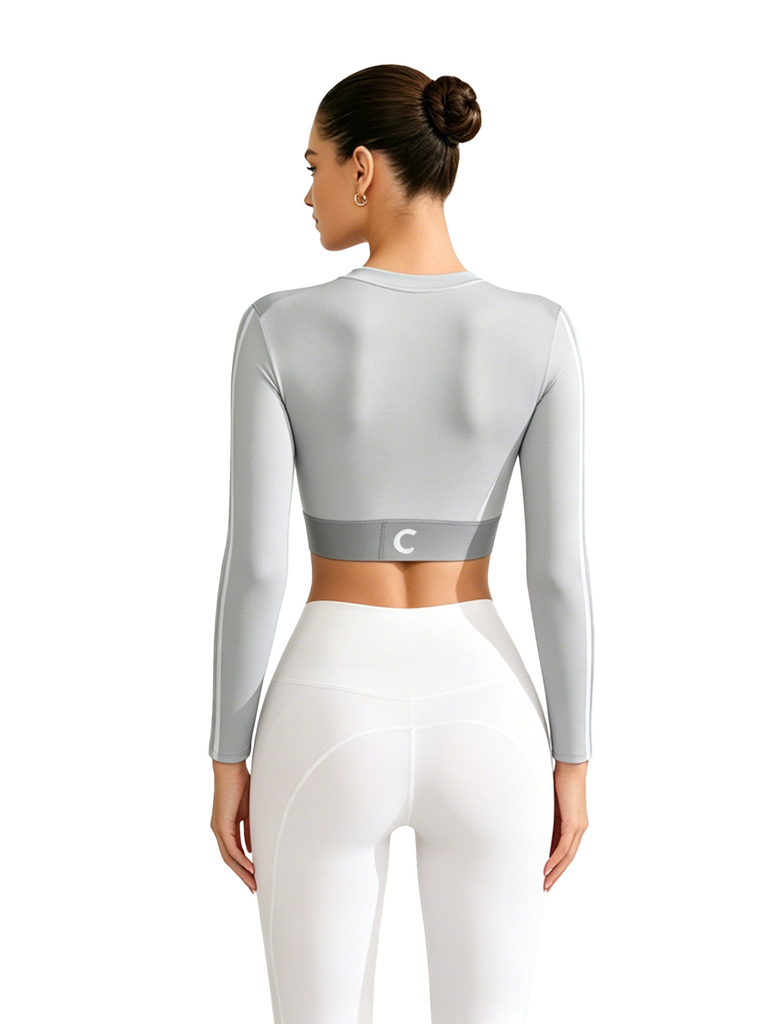 Women's Yoga Crop Top Sleeve L - Pilates Yoga And Gym recension och pris