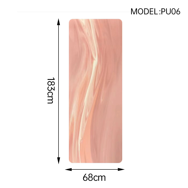 Yoga Pilates Mat 5mm Thickness - Pilates Yoga Logo recension och pris