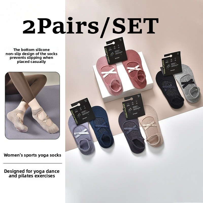 2 Pairs Breathable Cotton Swea - Pilates Yoga Equipment recension och pris