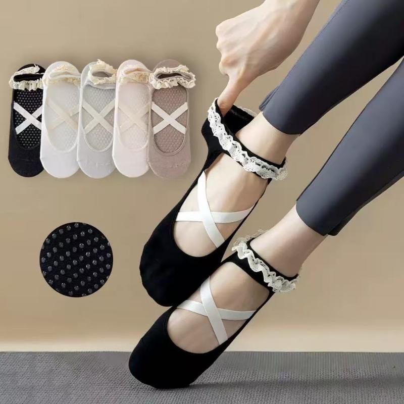 1Pairs Cute Lacework Pilates S - Pilates & Yoga With Harna recension och pris