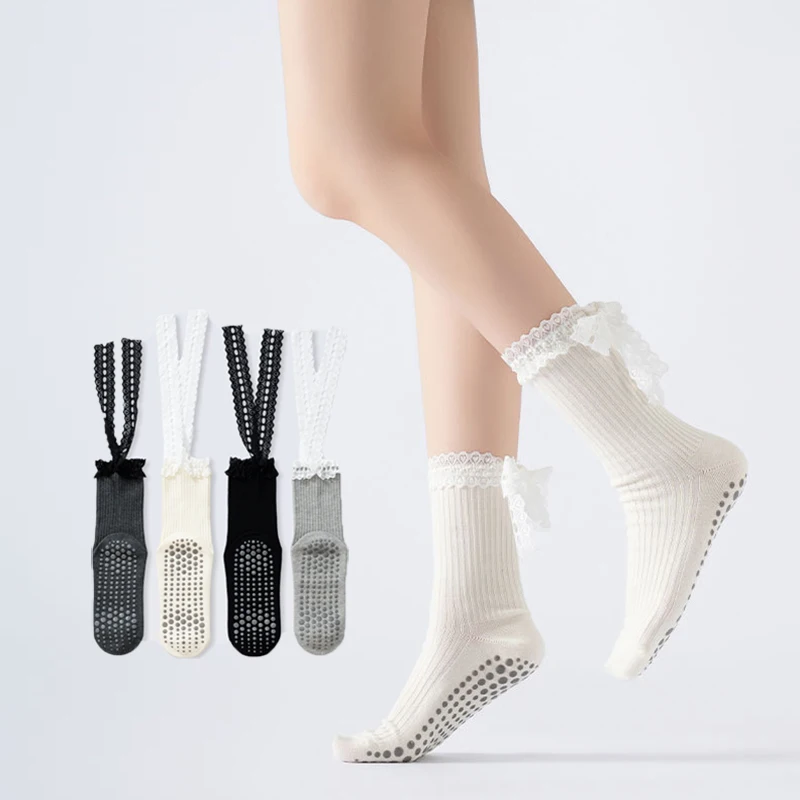 Yoga Socks Women Cotton Silico - Youtube Yoga Pilates recension och pris