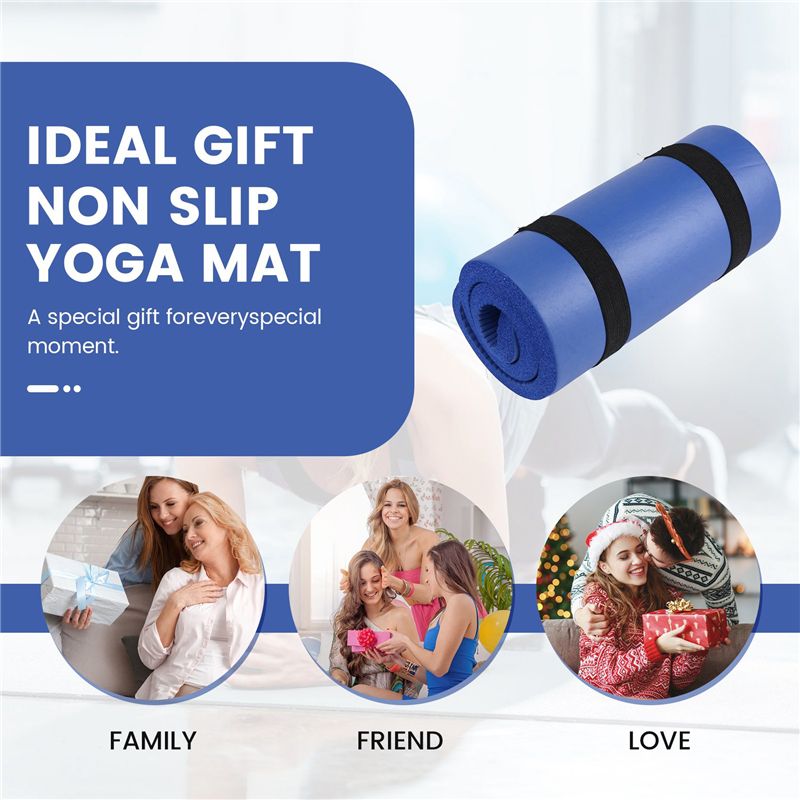15MM Thick Yoga Mat Comfort Fo - Pilates Yoga Mat Thickness recension och pris