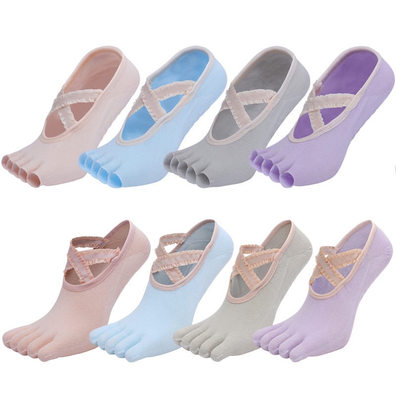 Five Finger Yoga Socks Lace Cr - Pilates Yoga And Gym recension och pris